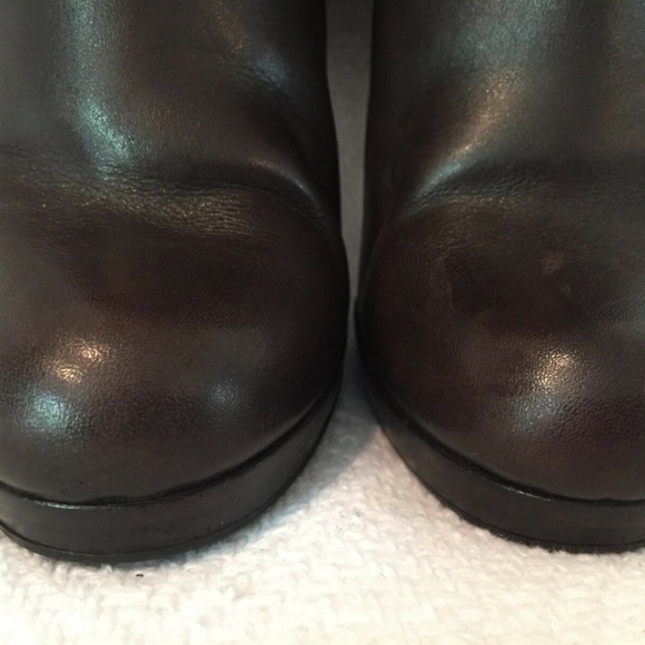Cole Haan Kennedy Wool Felt High Heel Boots 5 B - Picture 4 of 8